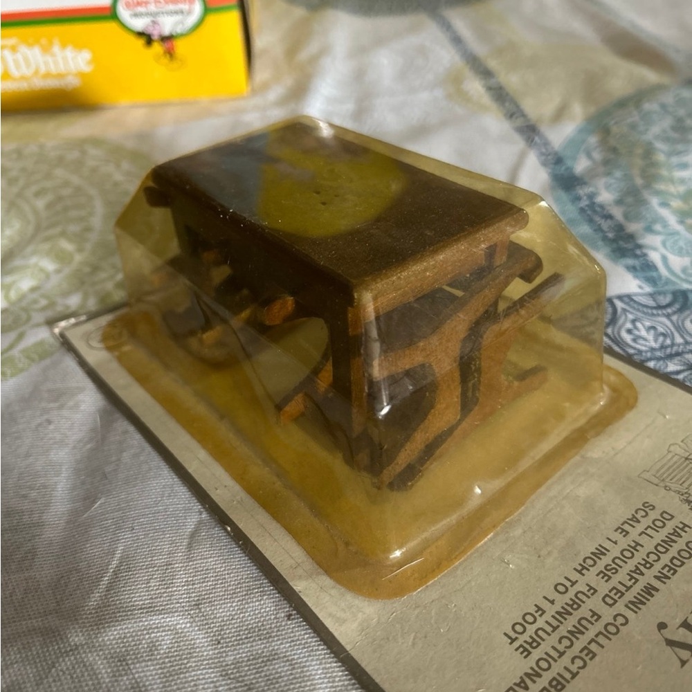 Vintage Hello Dolly Wooden Doll House Furniture